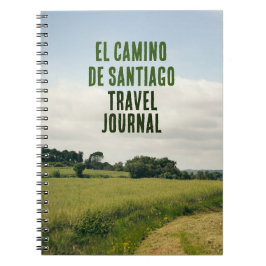 Cuaderno Diario de Viajes El Camino de Santiago