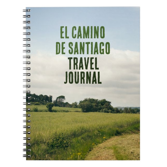 Cuaderno Diario de Viajes El Camino de Santiago (Frente)