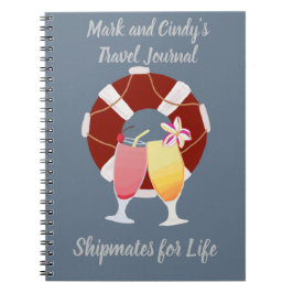 Cuaderno Diario de viajes en crucero