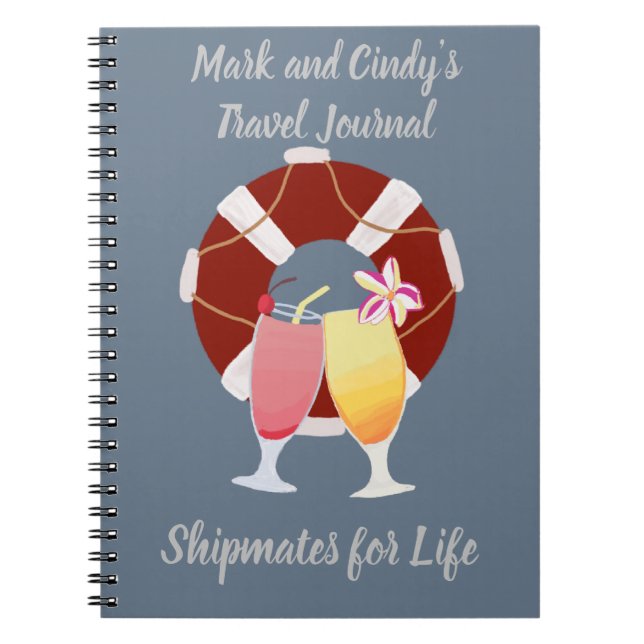 Cuaderno Diario de viajes en crucero (Frente)