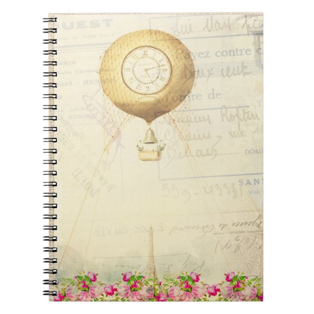 Cuaderno Diario de viajes francés (Frente)