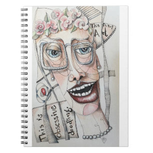 Cuaderno Diario del arte del Doodle
