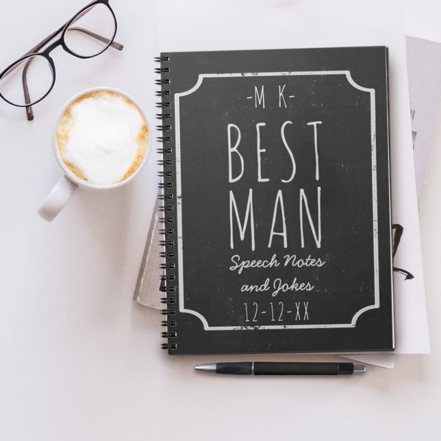 Cuaderno Diario del Boda de notas y Chistes del mejor discu (Best Man Speech Notes and Jokes Wedding Journal for your Best Man's Speech)