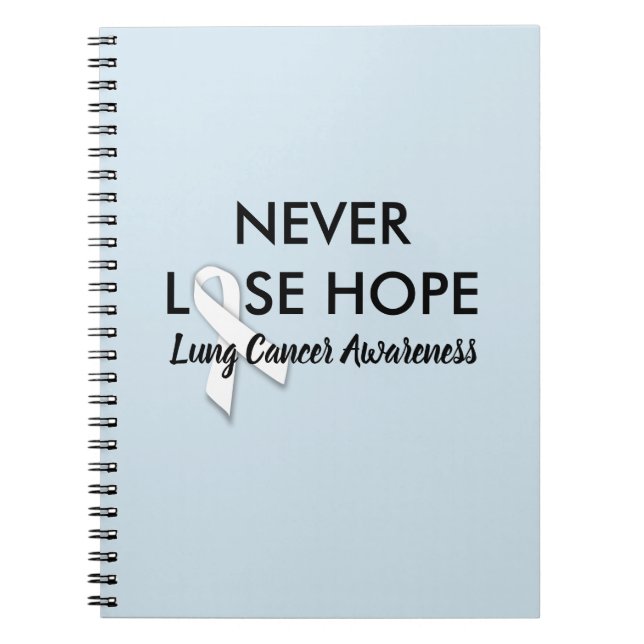 Cuaderno Diario del cáncer de pulmón (Frente)