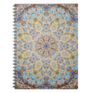 Cuaderno Diario del espacio en blanco de la mandala del