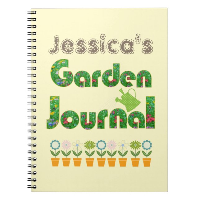 Cuaderno Diario del jardín (Frente)