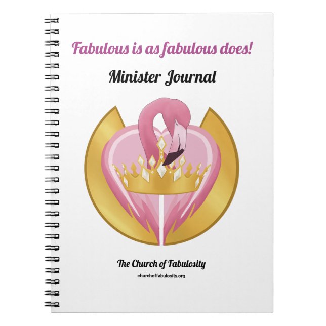 Cuaderno Diario del Ministro de la Iglesia de la Fabulosida (Frente)