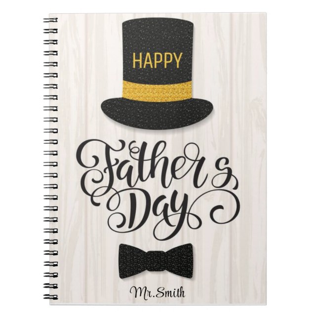 Cuaderno diario del papá (Frente)