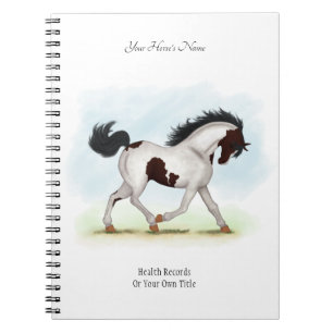 Cuaderno Diario del propietario del caballo personalizado d