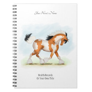 Cuaderno Diario del propietario del caballo personalizado g