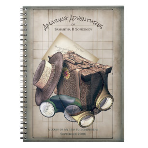 Cuaderno Diario del viaje de la aventura