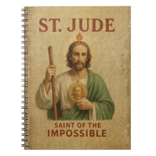 Cuaderno Diario devocional de fe católica de San Judas 