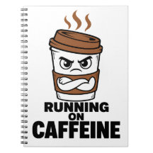 Diario Divertido de Café: Funcionando con Cafeína