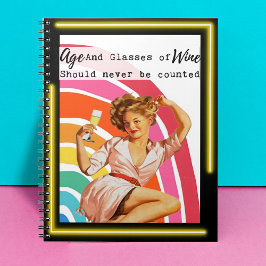 Cuaderno Diario divertido regalo mejor amiga "Edad"