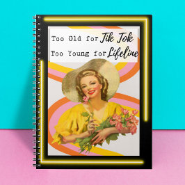 Cuaderno Diario divertido regalo mejor amiga "TikTok"