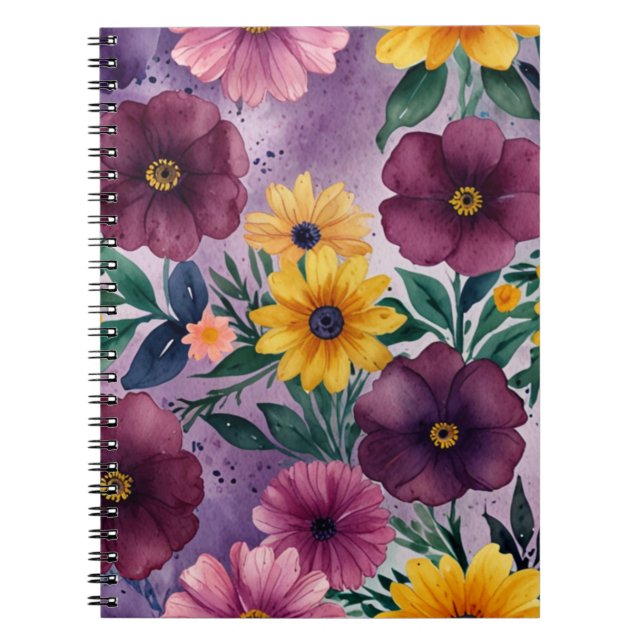 Cuaderno Diario elegante personalizado (Frente)