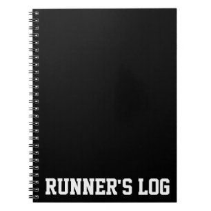 Cuaderno Diario espiral de bloc de notas de ejecución