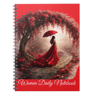 Cuaderno Diario Espiral de Fotos para Mujeres Diario
