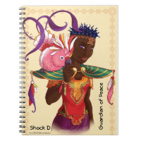 Diario espiral del choque D de los niños de la