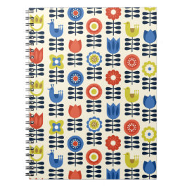 Cuaderno Diario Espiral Espiral Escandinava