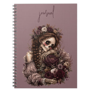 Cuaderno Diario Esqueleto Botánico