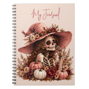 Cuaderno Diario Esqueleto Botánico