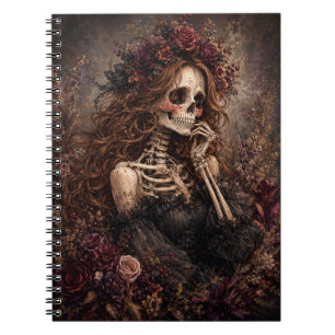 Cuaderno Diario Esqueleto Botánico
