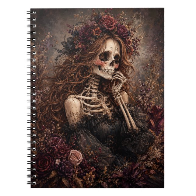 Cuaderno Diario Esqueleto Botánico (Frente)