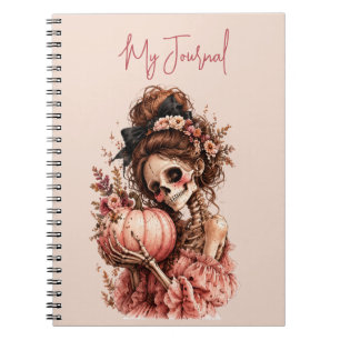 Cuaderno Diario Esqueleto Botánico
