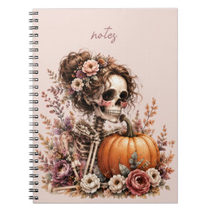 Cuaderno Diario Esqueleto Botánico