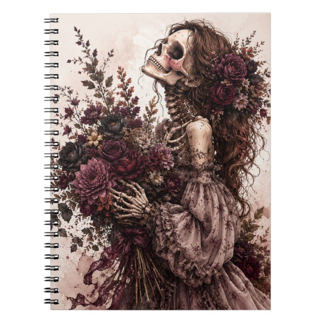 Cuaderno Diario Esqueleto Botánico (Frente)