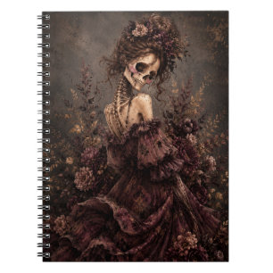 Cuaderno Diario Esqueleto Botánico
