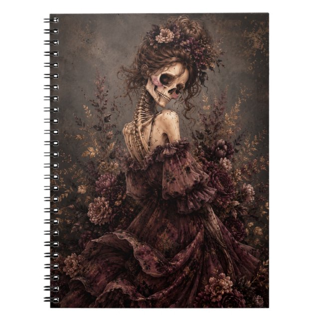 Cuaderno Diario Esqueleto Botánico (Frente)