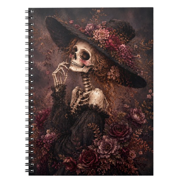 Cuaderno Diario Esqueleto Botánico (Frente)