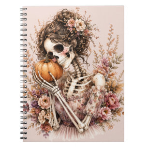 Cuaderno Diario Esqueleto Botánico