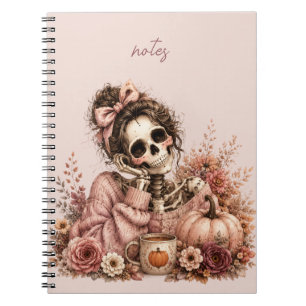 Cuaderno Diario Esqueleto Botánico
