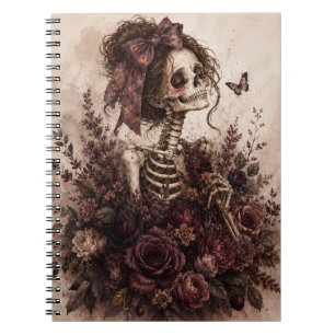 Cuaderno Diario Esqueleto Botánico