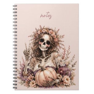 Cuaderno Diario Esqueleto Botánico