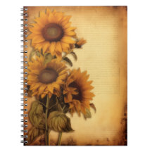 Diario girasol/Bloc de notas girasol