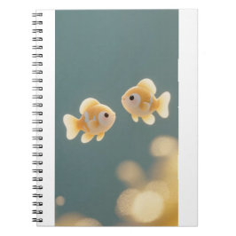 Cuaderno Diario Golden Fish Duo