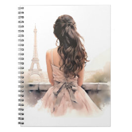 Cuaderno Diario Hola desde París