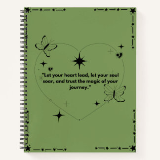 Cuaderno "Diario Inspirador - Confía en tu viaje