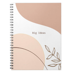 Cuaderno Diario Inspirador de las grandes ideas