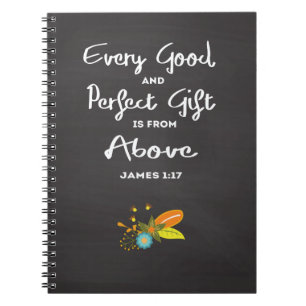 Cuaderno Diario inspirador Todo regalo bueno y perfecto