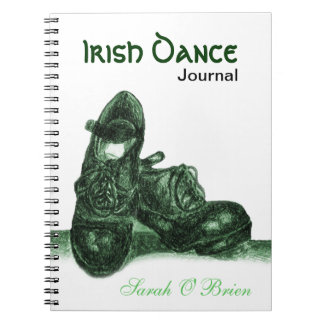 Cuaderno Diario irlandés de zapatos duros