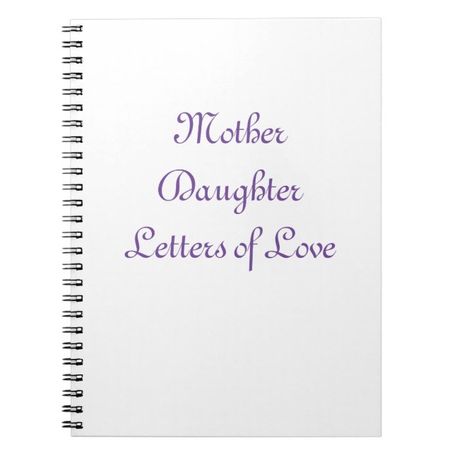 Cuaderno Diario Madre e hija (Frente)