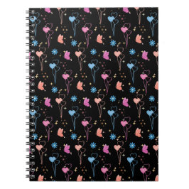 Cuaderno Diario Mariposas y Estrellas Noche Soñadora