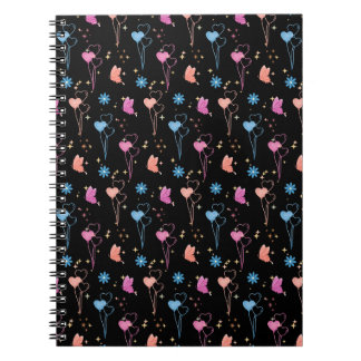 Cuaderno Diario Mariposas y Estrellas Noche Soñadora
