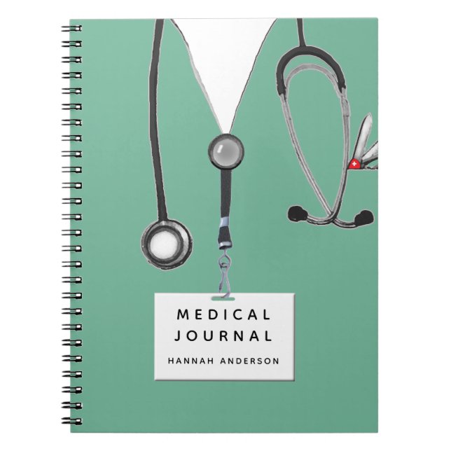 Cuaderno Diario médico personal (Frente)