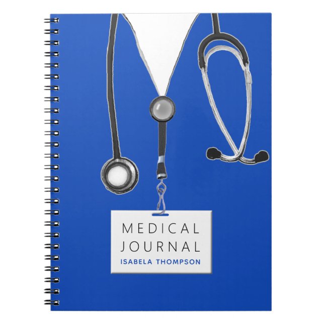 Cuaderno Diario médico personal (Frente)